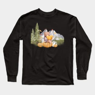 Forest Bear, Fat Bear week Long Sleeve T-Shirt